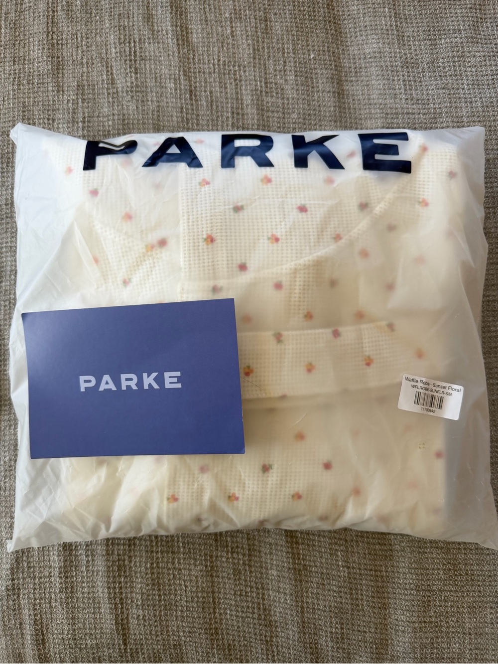 PARKE x Maggie & Emma Waffle Robe - Sunset Floral - S/M - NEW! π©·π§‘π - Picture 6 of 7